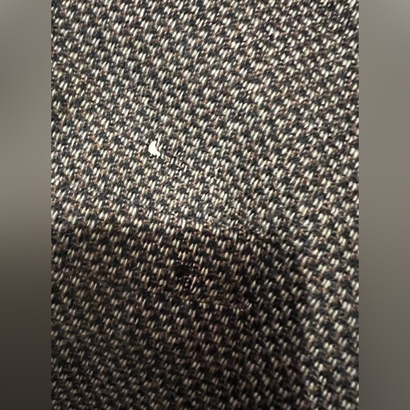 Vintage Men’s cashmere blazer medium houndstooth brown tan single breasted - Picture 12 of 16